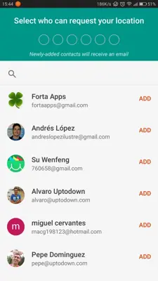 Trusted Contacts android App screenshot 8